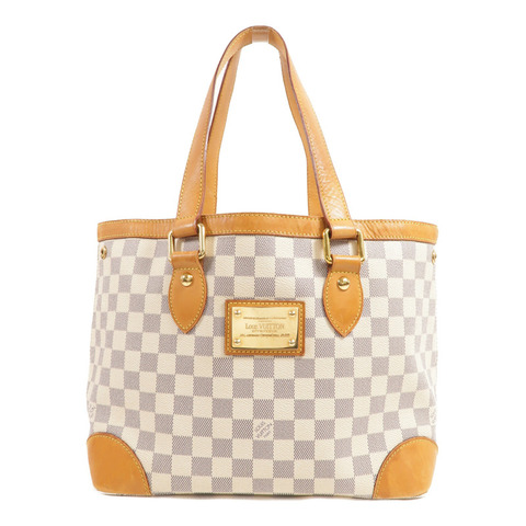 LOUIS VUITTON Damier Azur Hampstead PM肩背袋