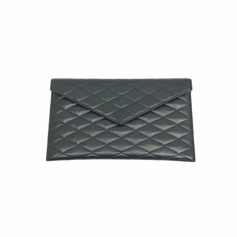 Saint Laurent ysl 黑色 信封 手包