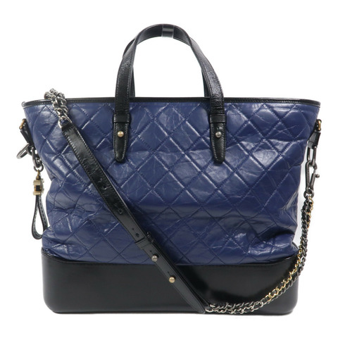 CHANEL 牛皮皮革Gabrielle Shopping Tote手挽肩背兩用袋
