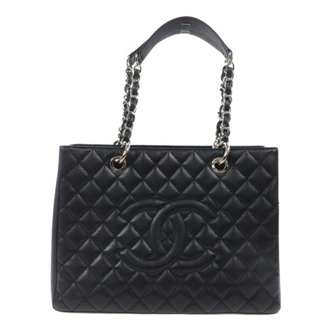 CHANEL 牛皮皮革GST鏈帶肩背袋