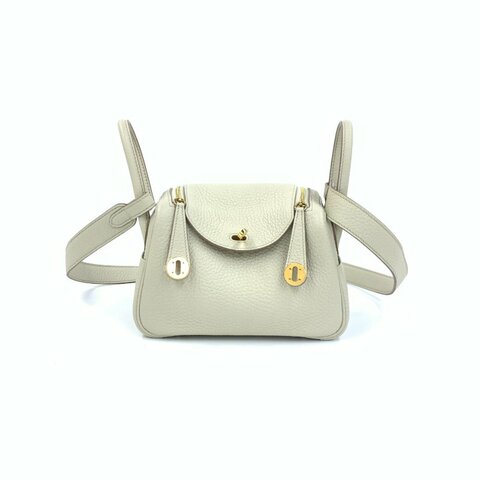 Hermès 8L mini lindy 金扣 U刻 肩背包