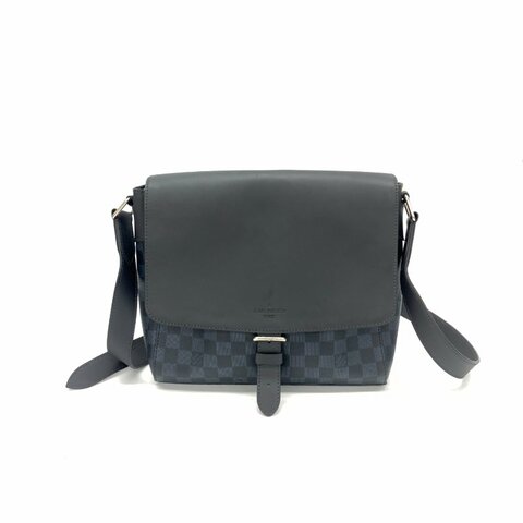 Louis Vuitton lv 棋盤格 翻蓋 郵差 肩背包