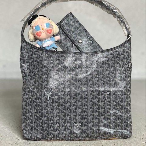 Goyard Boheme Hobo Bag Grey
