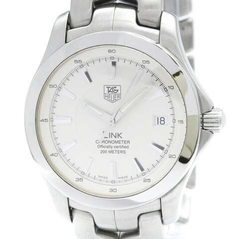 TAG HEUER 豪雅 Link Chronometer 精鋼自動男錶 WJF5111 拋光款