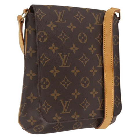 路易威登 Monogram Musette Salsa 短單背包 M51258 LV Auth 213014A