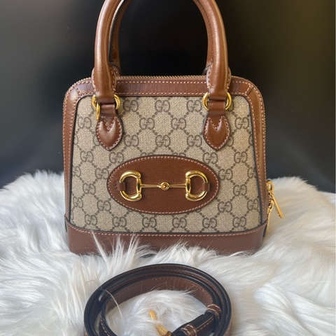 Gucci/古馳  horsebit1955馬銜扣貝殼包