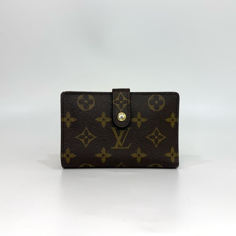 LV🤎原花蝴蝶釦雙折中夾M61663