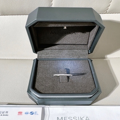 Messika梅西卡 Gatsby 滿鑽戒指 50號