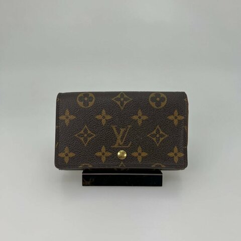 LV M61730 老花翻蓋短夾