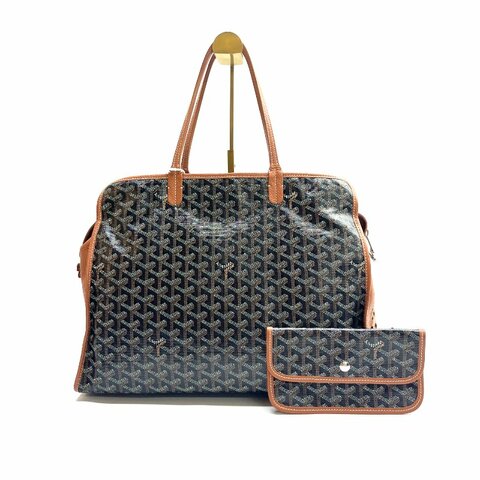 Goyard 棕老花 Hardy tote 子母 肩背包