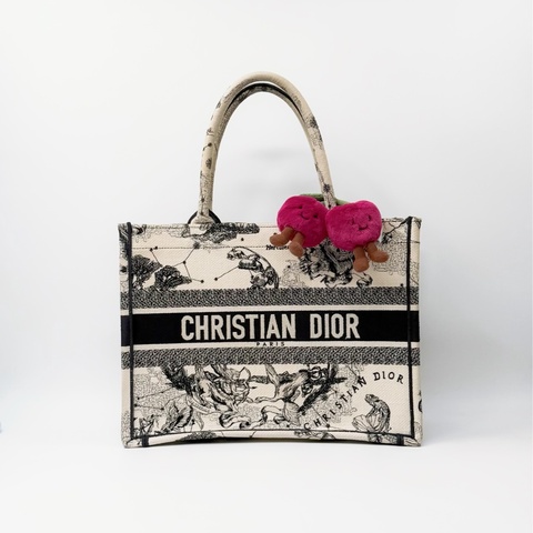 Dior Zodiac 十二星座立體全刺繡 Medium Book Tote |✨Wisher惟奢名品✨